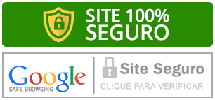 Site seguro verificado pelo Google