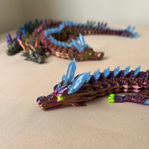 Dragão Articulado Multicolor