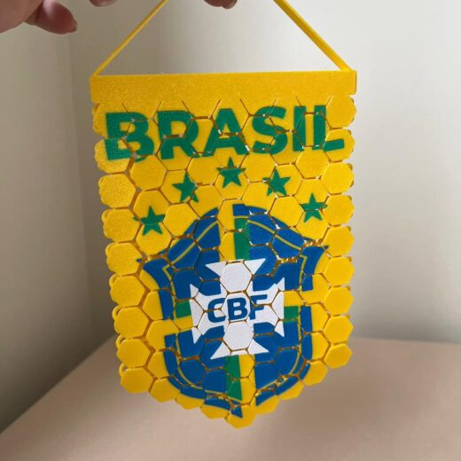 Plaquinha Temática Brasil