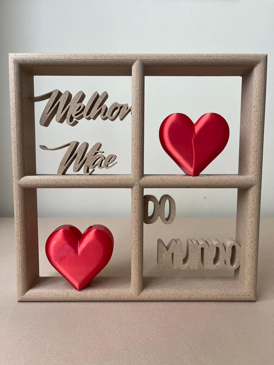 Quadro Melhor Mãe Personalizado